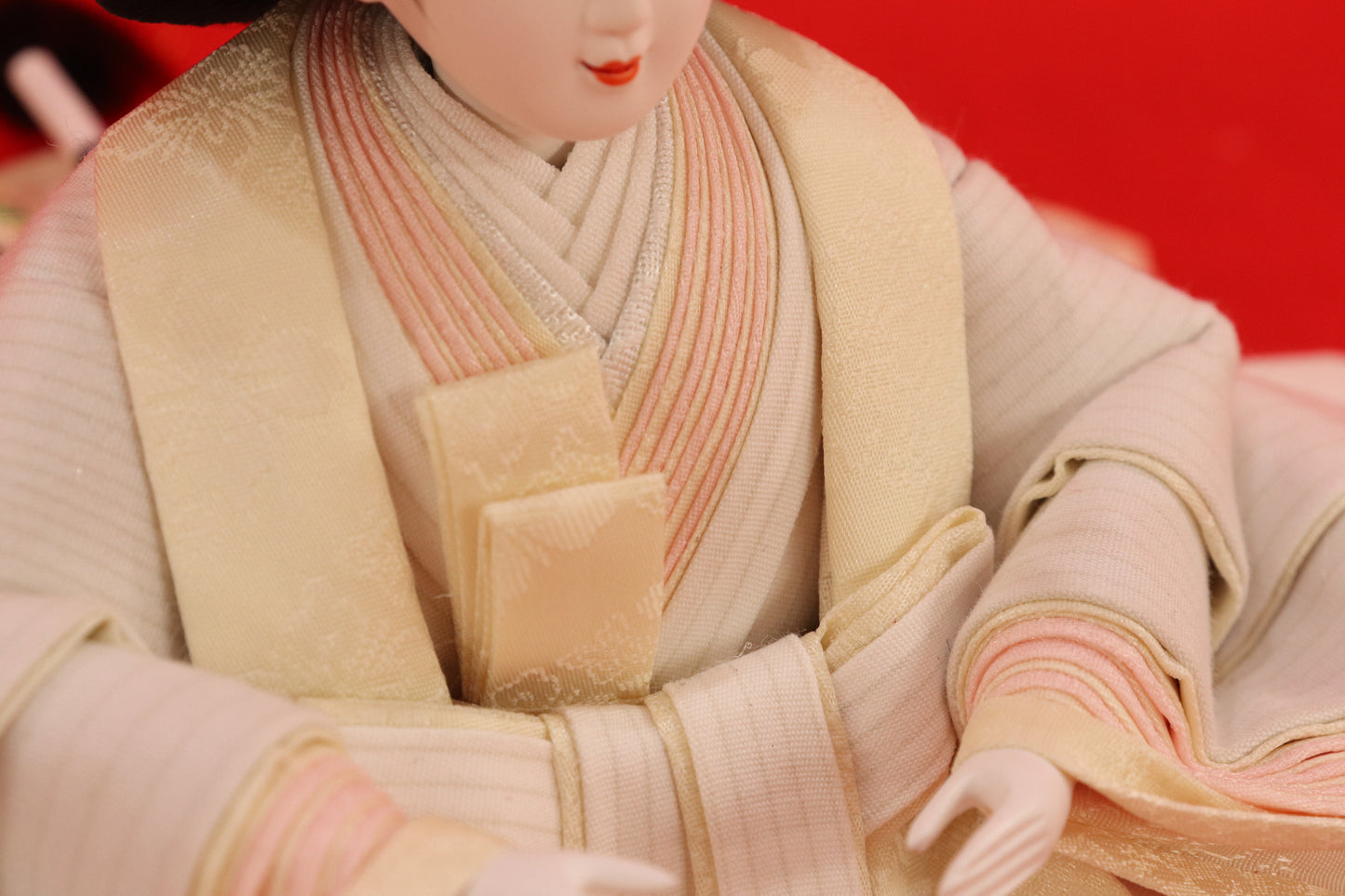 親王飾り雛人形セット （55×33×23cm）