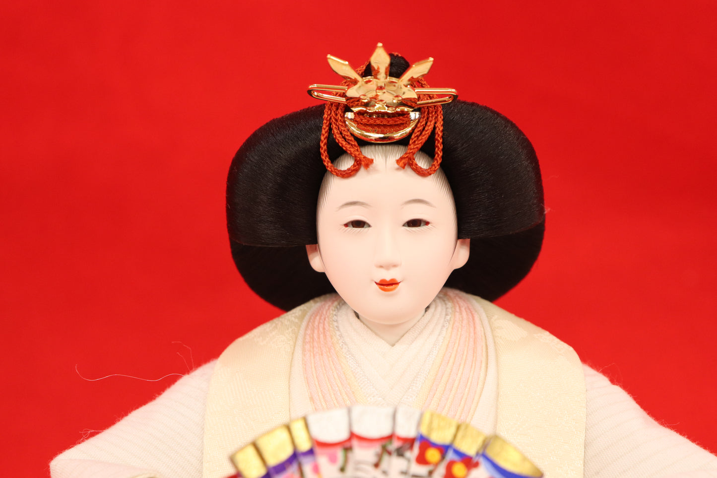 親王飾り雛人形セット （55×33×23cm）