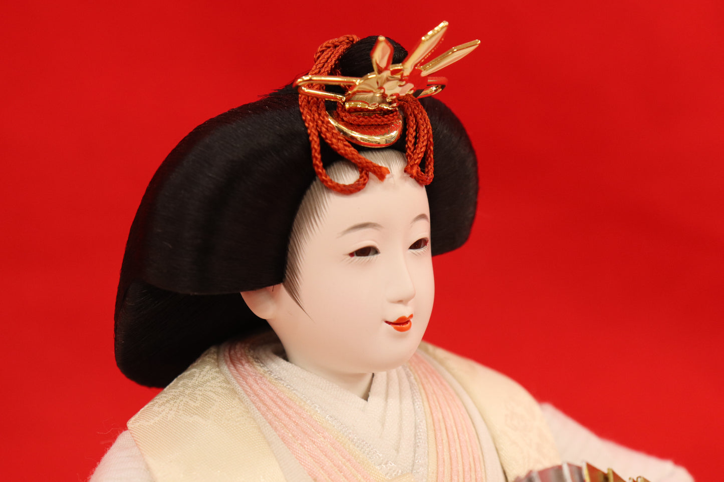 親王飾り雛人形セット （55×33×23cm）