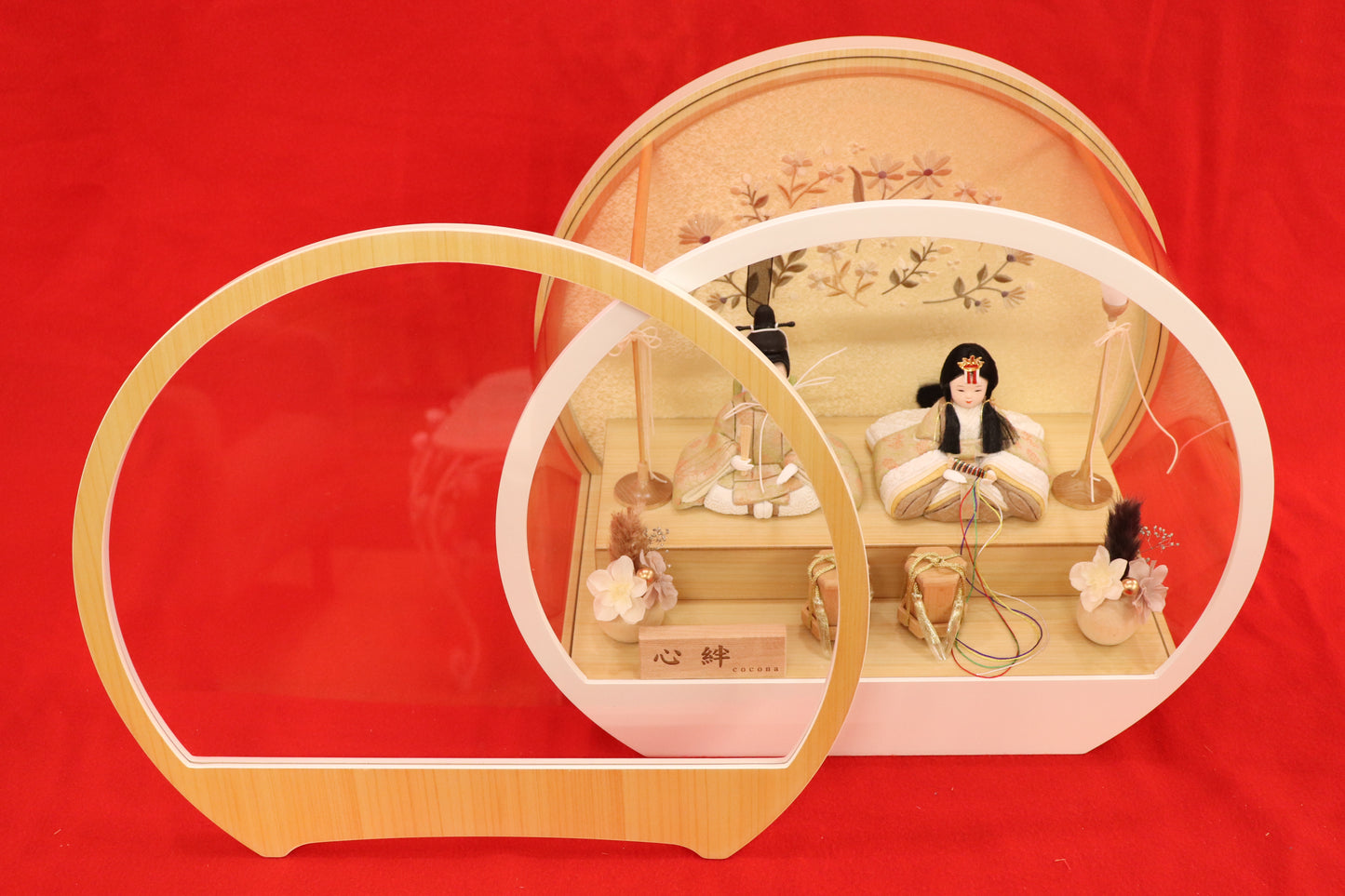 雛人形アクリルケース (39cmx22cmx35cm)