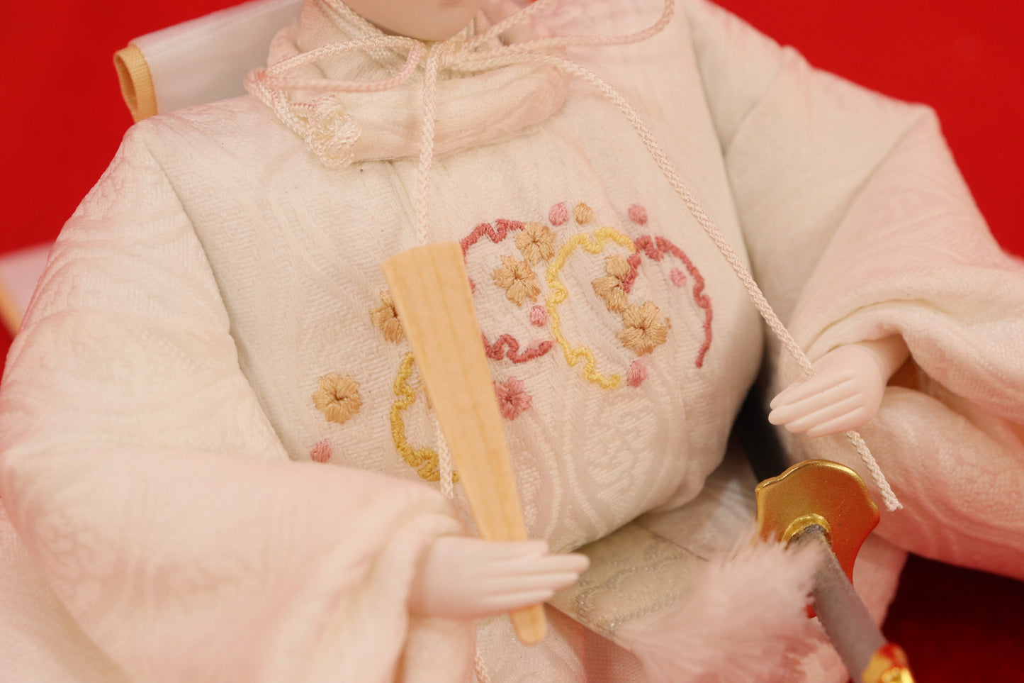 親王飾り雛人形セット （58×33×29cm）　