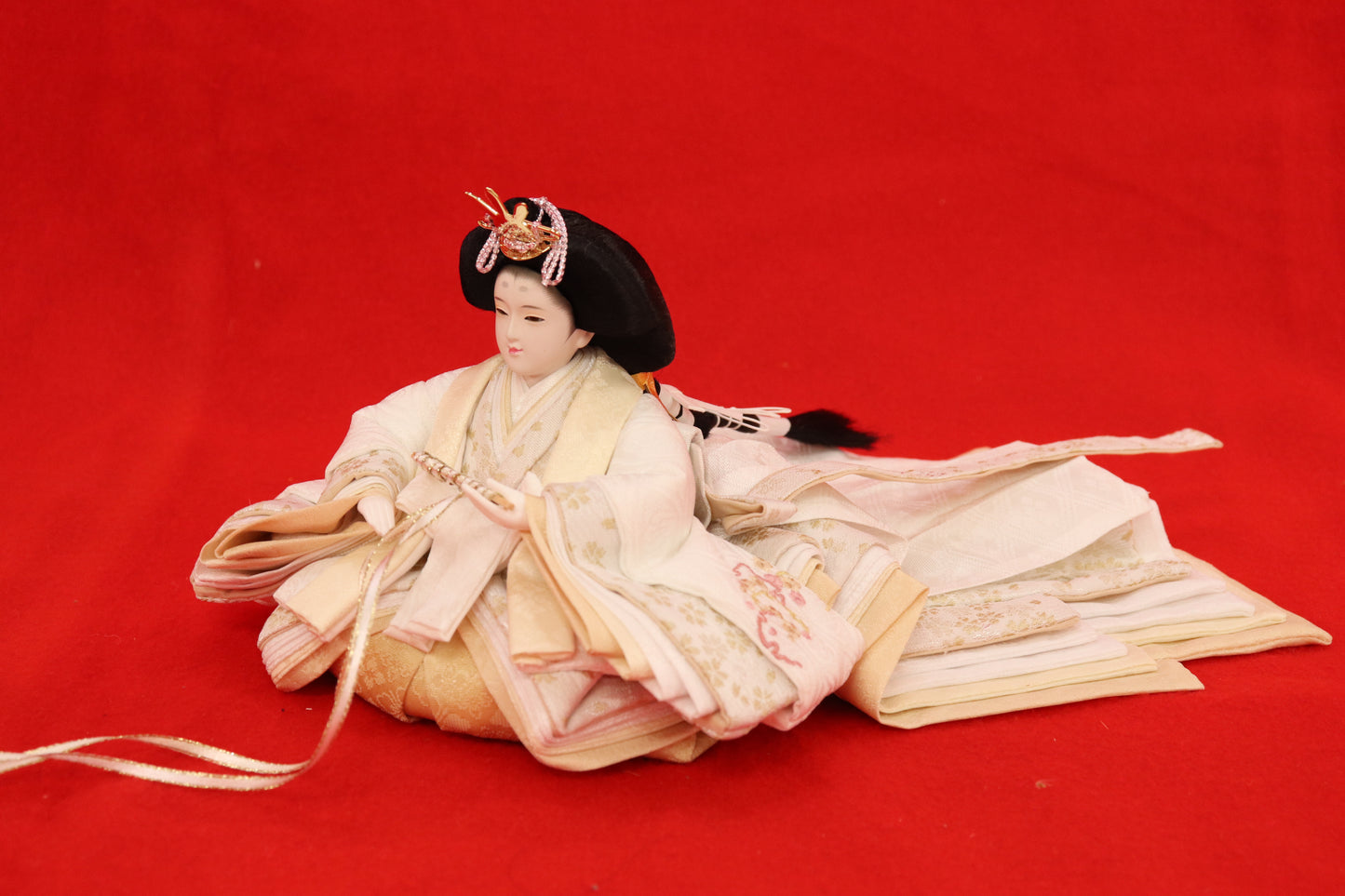 親王飾り雛人形セット （58×33×29cm）　