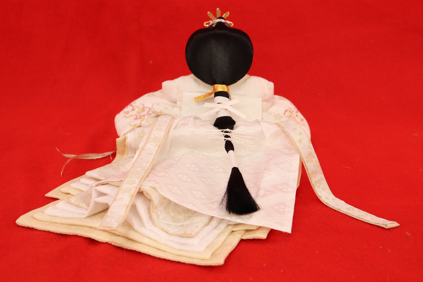 親王飾り雛人形セット （58×33×29cm）　