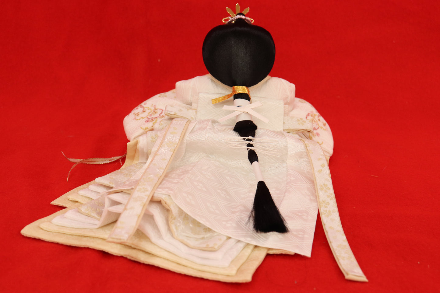 親王飾り雛人形セット （58×33×29cm）　