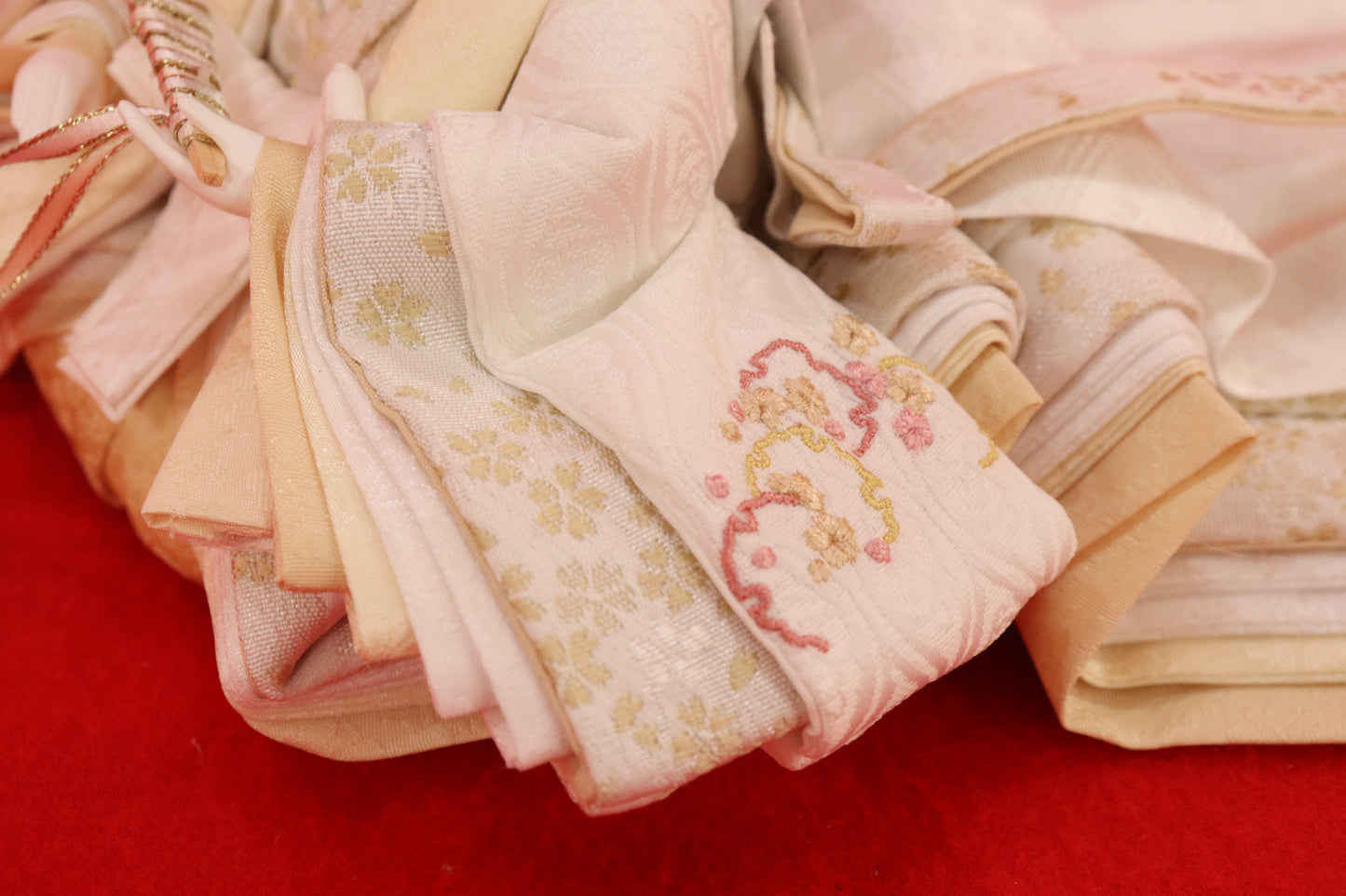 親王飾り雛人形セット （58×33×29cm）　