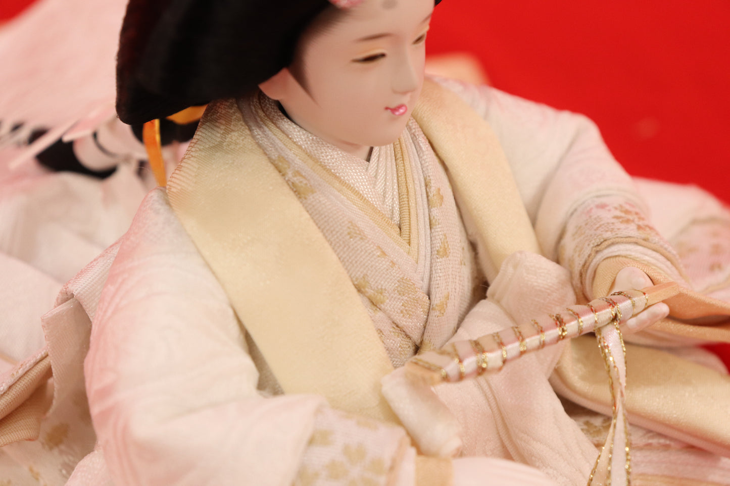 親王飾り雛人形セット （58×33×29cm）　