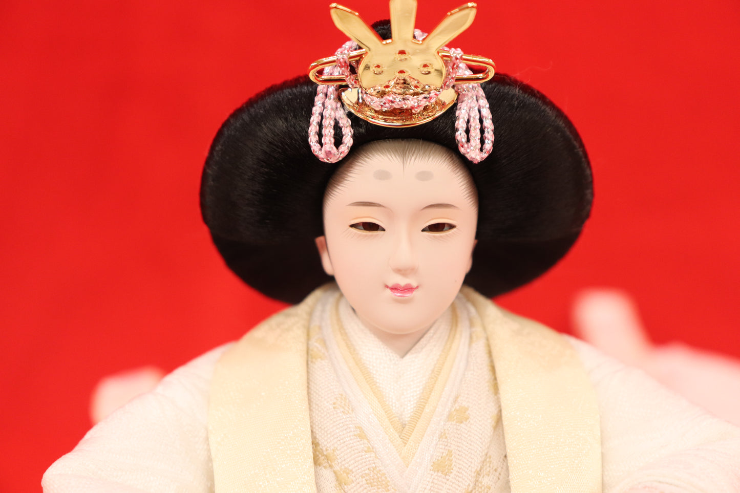 親王飾り雛人形セット （58×33×29cm）　