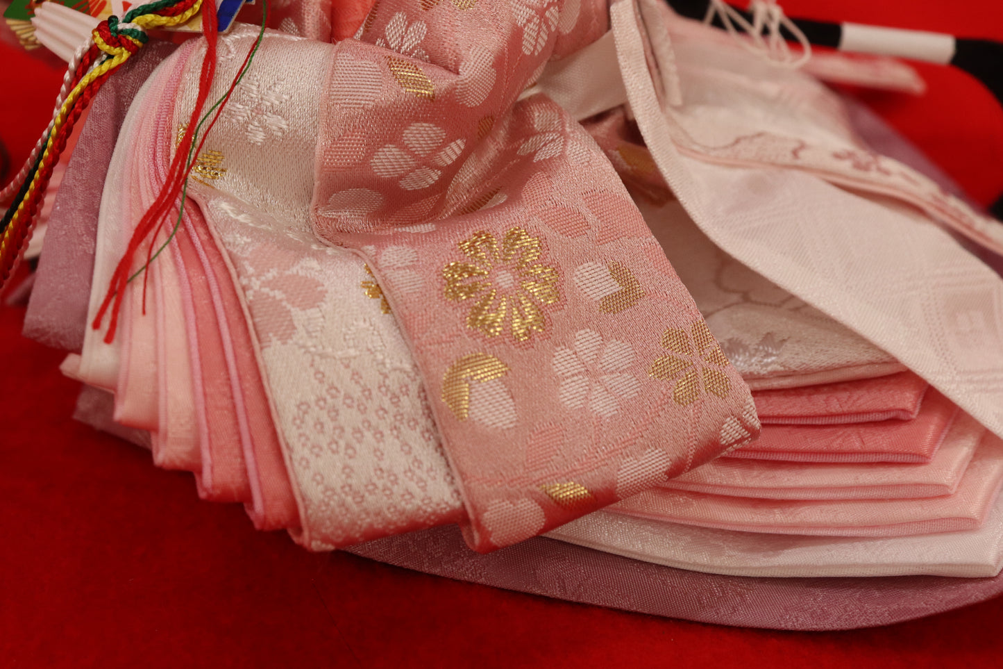 親王飾り雛人形セット （55×32×29cm）　