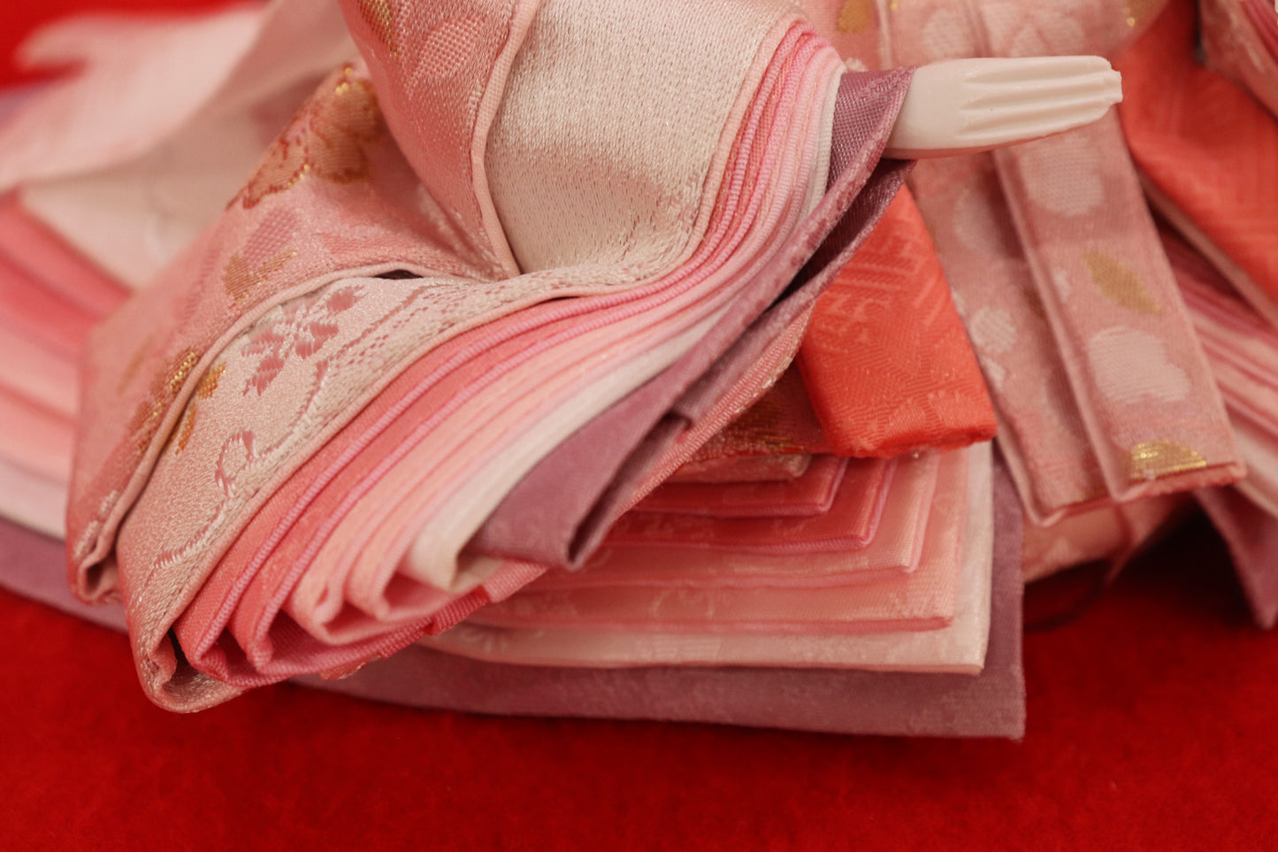 親王飾り雛人形セット （55×32×29cm）　