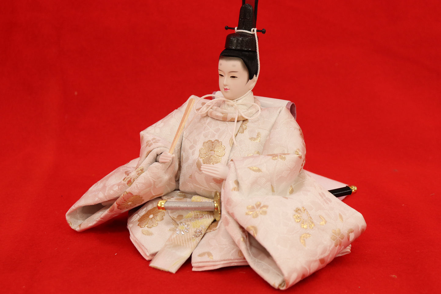 親王飾り雛人形セット （55×32×29cm）　