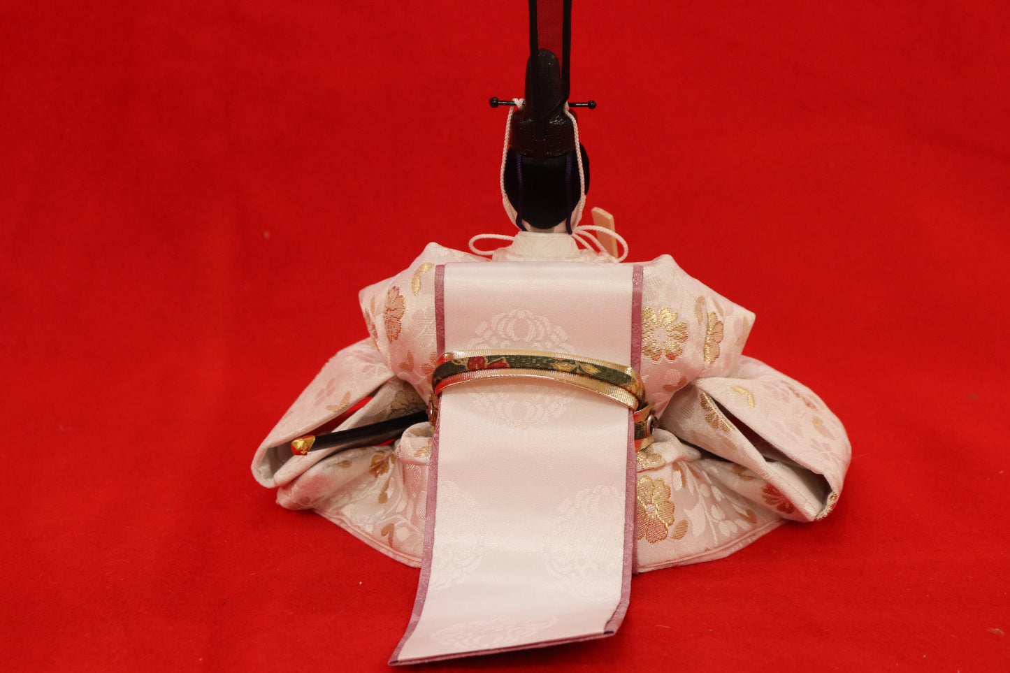 親王飾り雛人形セット （55×32×29cm）　