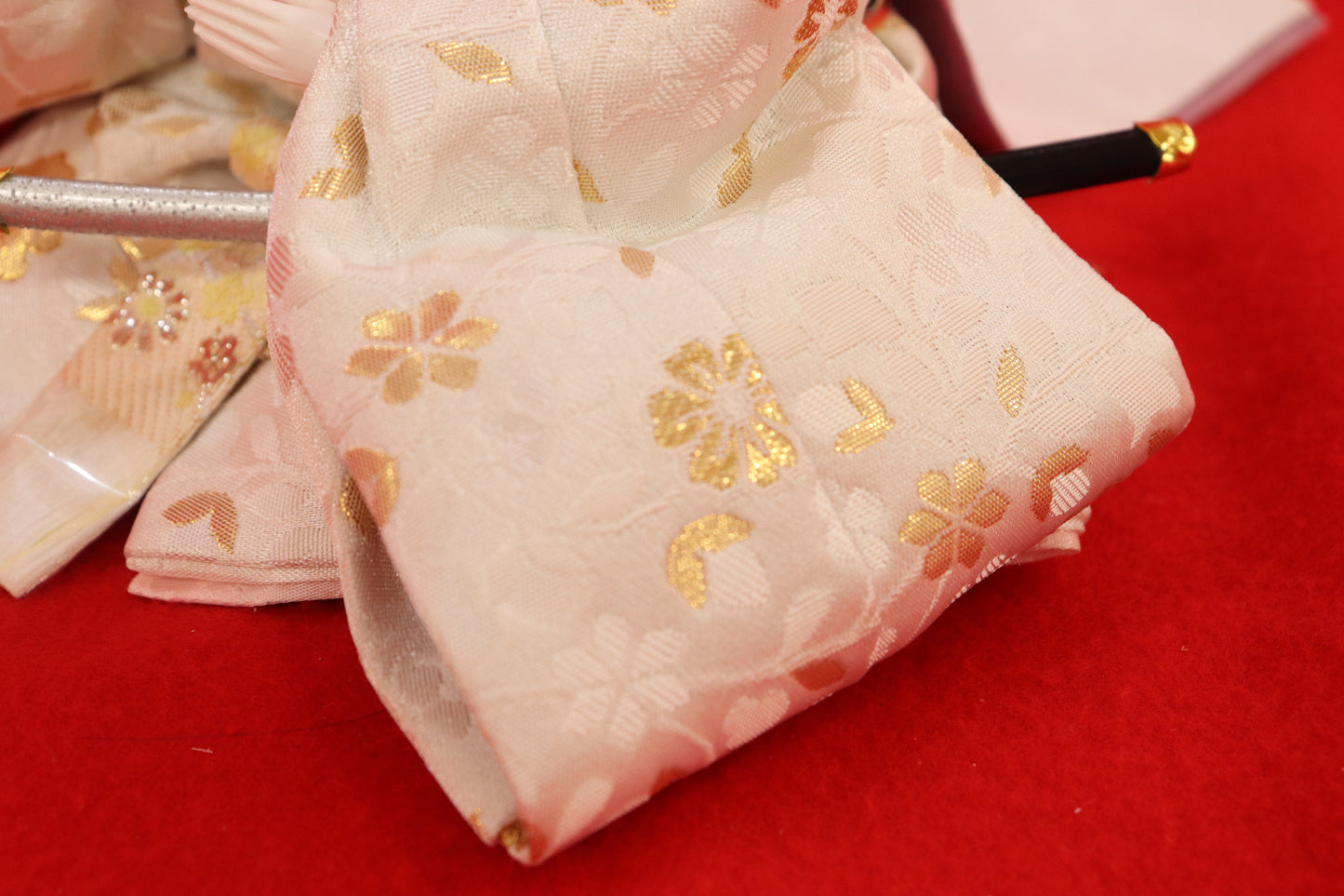 親王飾り雛人形セット （55×32×29cm）　