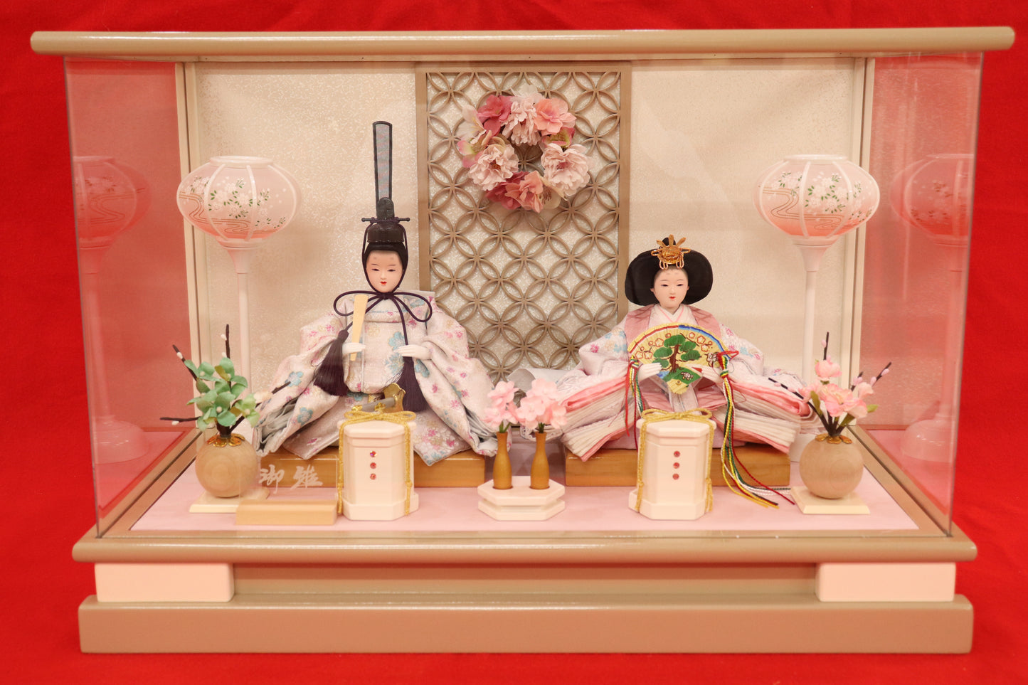 雛人形アクリルケース (53cm×28cm×36cm）