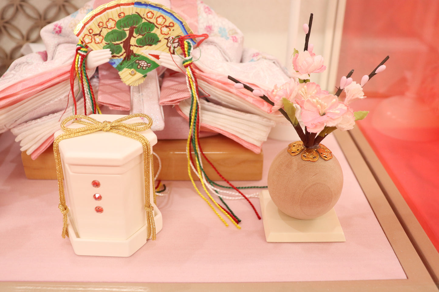 雛人形アクリルケース (53cm×28cm×36cm）