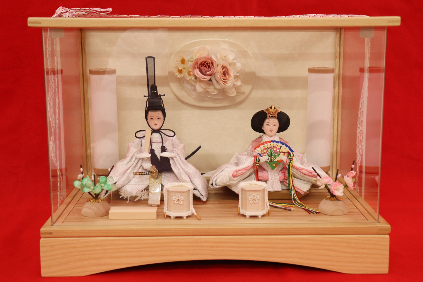 雛人形アクリルケース (43cm×28cm×32cm）