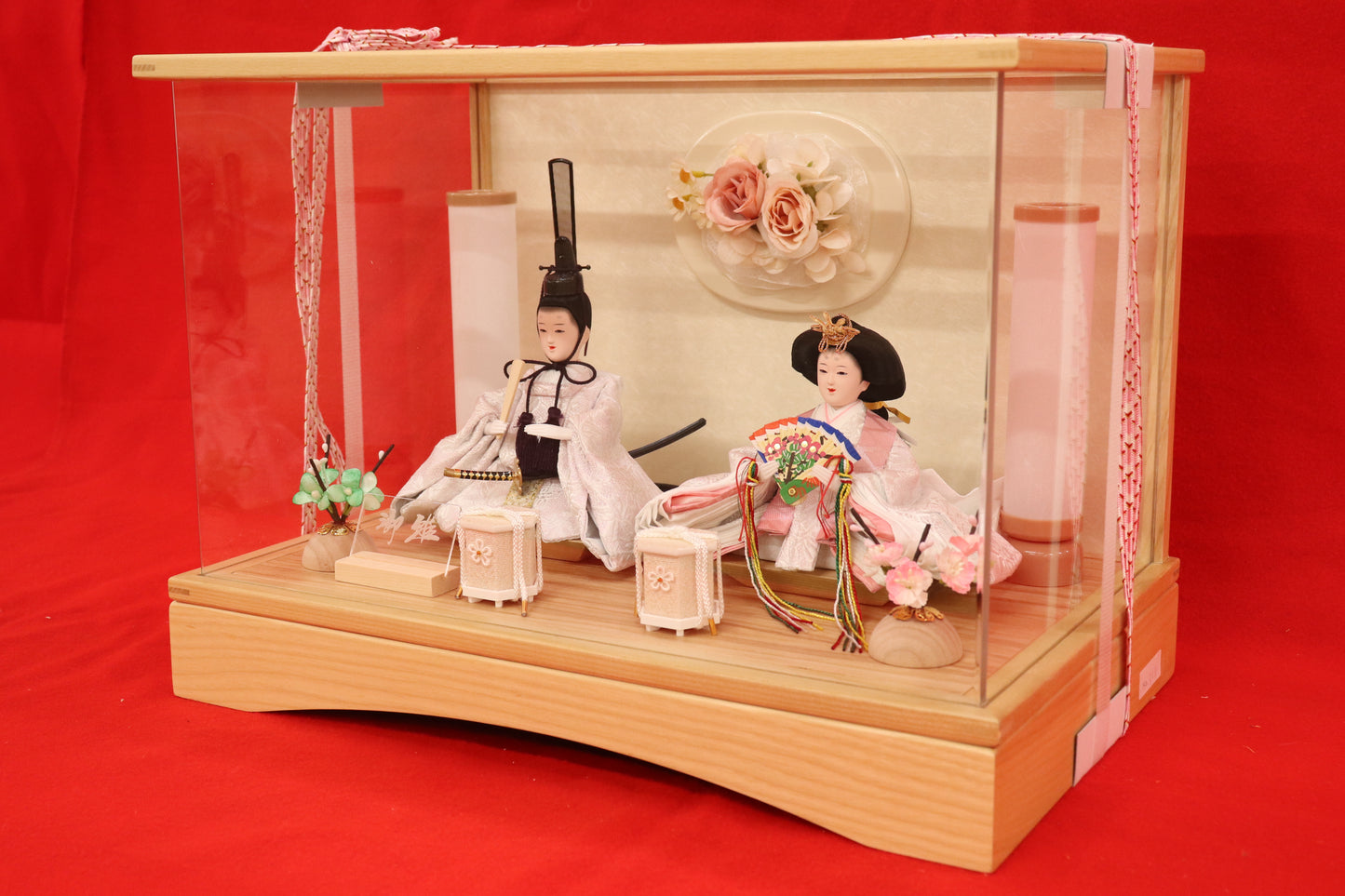 雛人形アクリルケース (43cm×28cm×32cm）