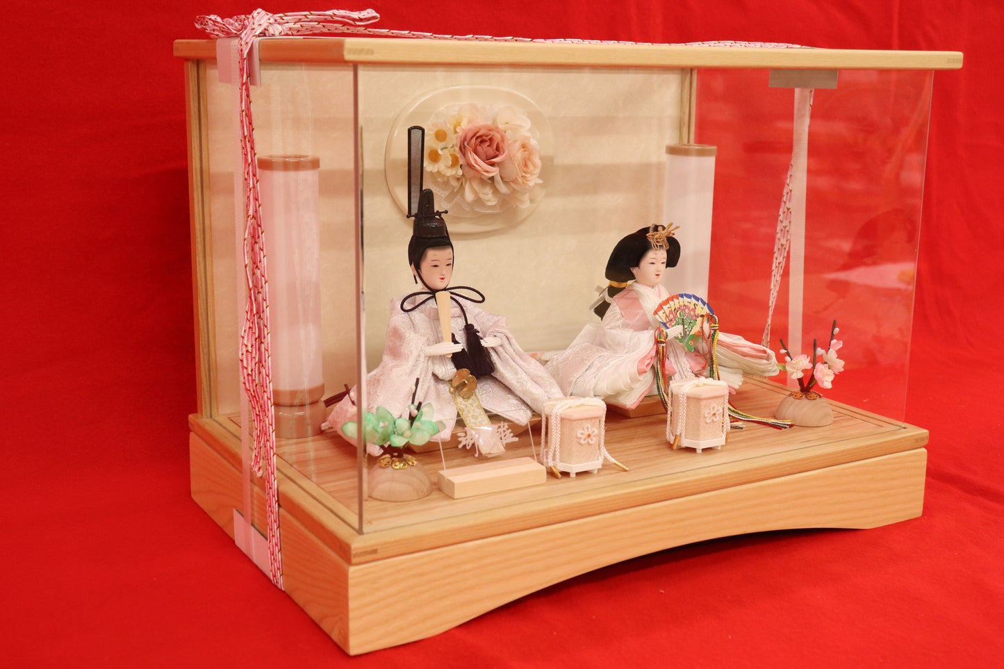 雛人形アクリルケース (43cm×28cm×32cm）