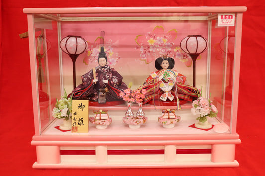 雛人形アクリルケース (54cm×28cm×35cm）