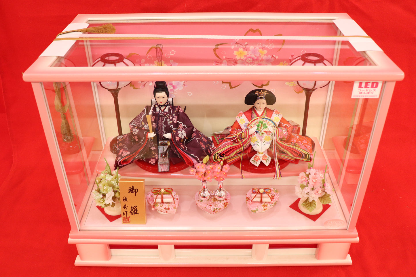 雛人形アクリルケース (54cm×28cm×35cm）