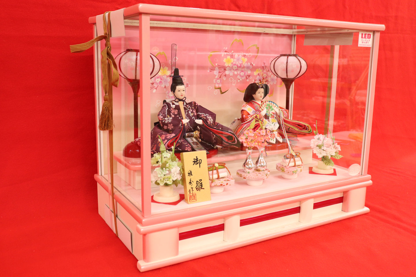 雛人形アクリルケース (54cm×28cm×35cm）