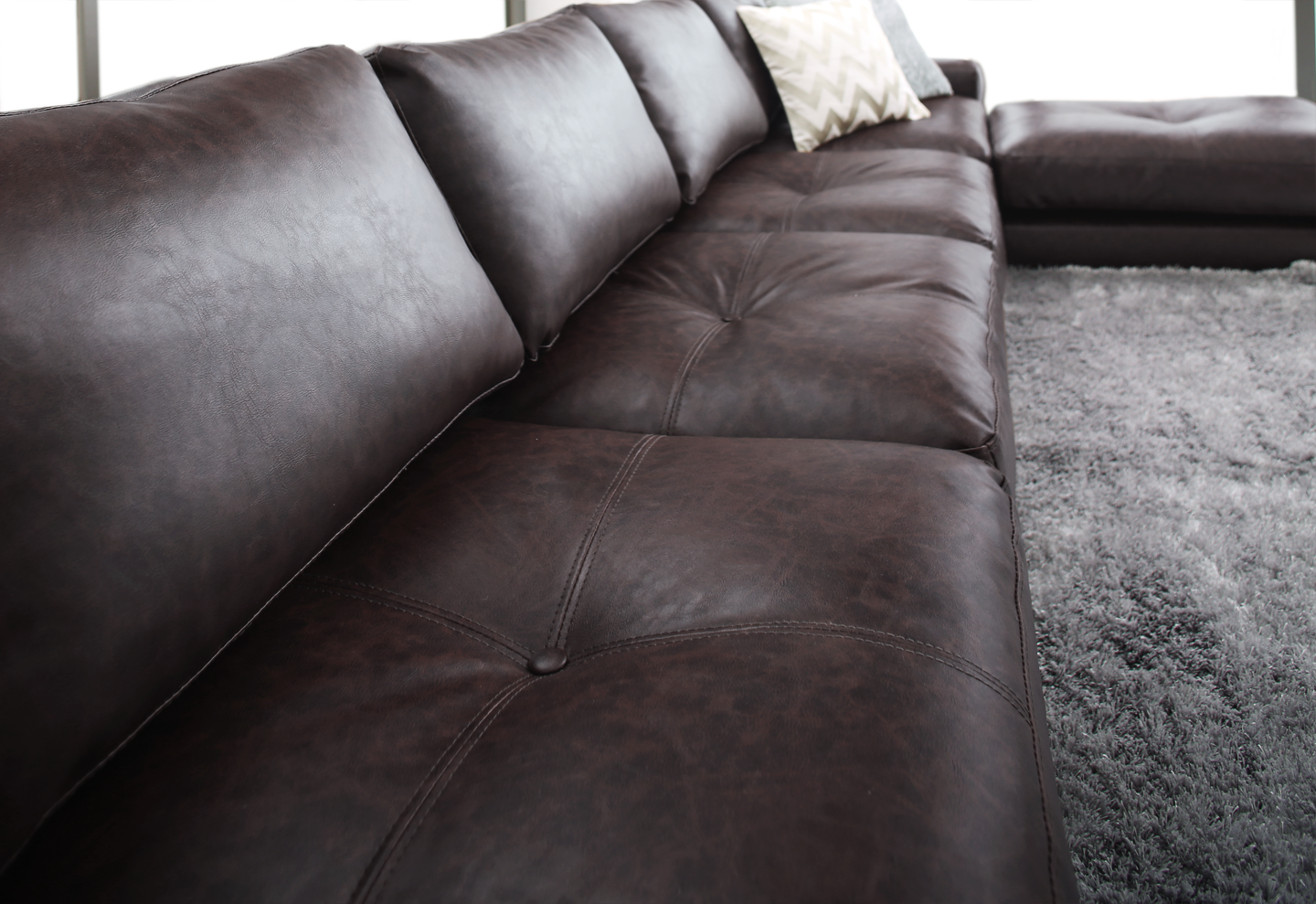 レイアウト自由 家族でリビングを囲める大型コーナーカウチソファ La fayette ラ・ファイエット