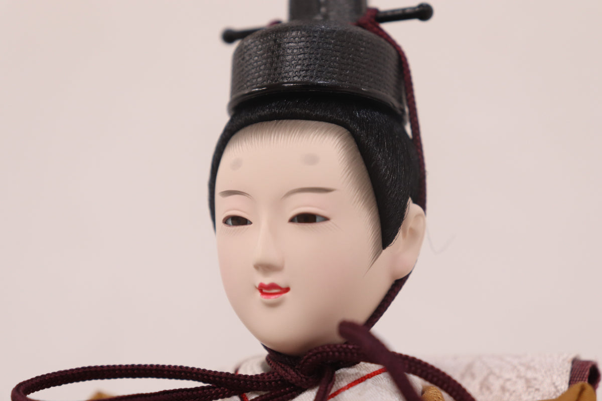 親王飾り雛人形(70cmx36cmx31cm)