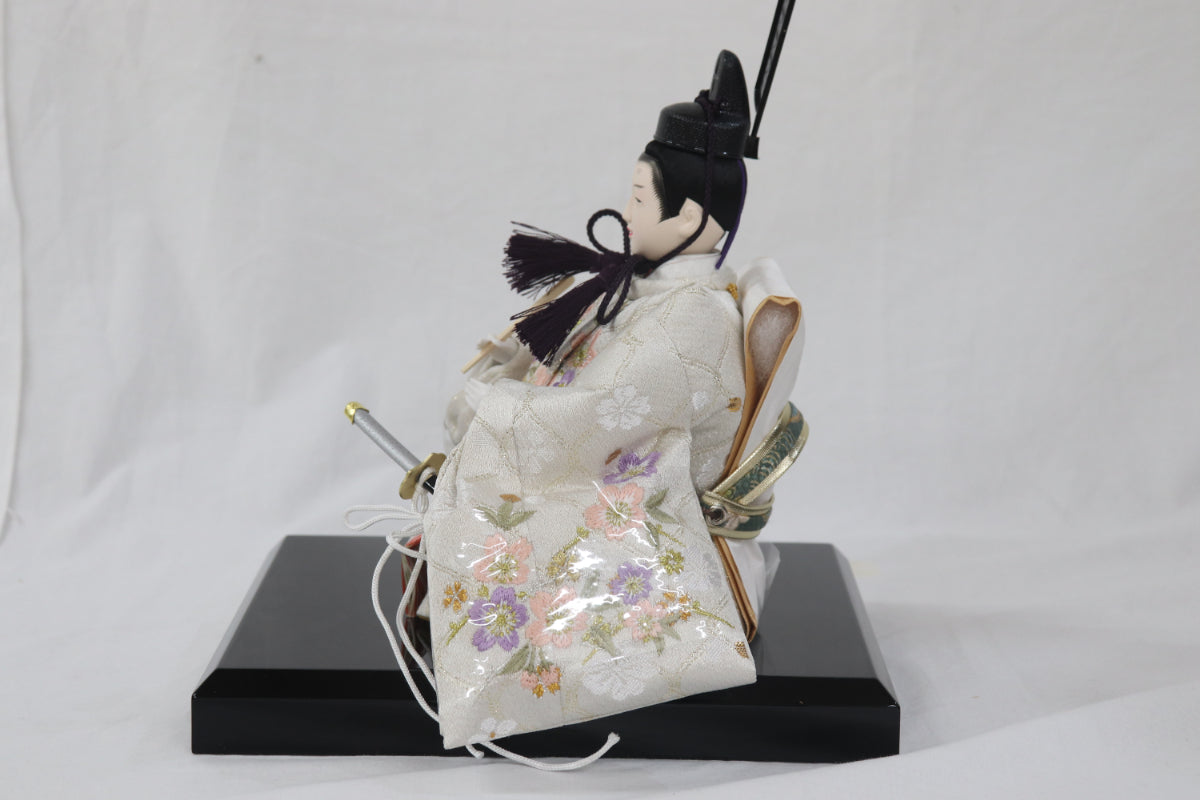 収納五人飾り雛人形セット(75cmx71cmx81cm)