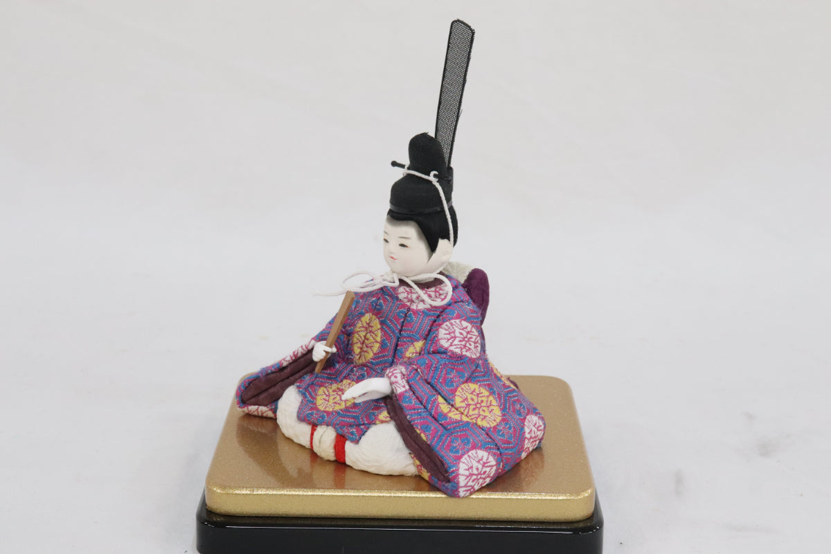 木目込み雛人形セット(38cmx23cmx21cm)