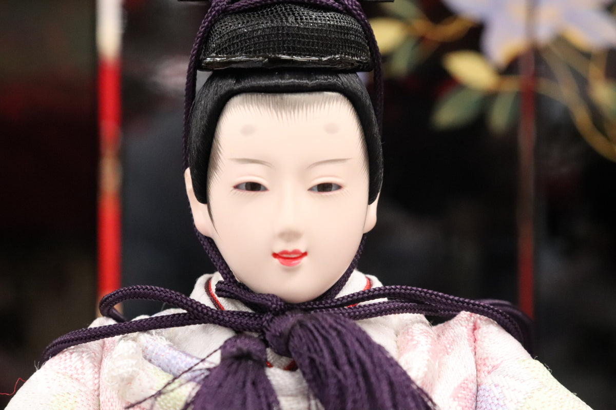 親王飾り雛人形セット(42cmx30cmx34cm)