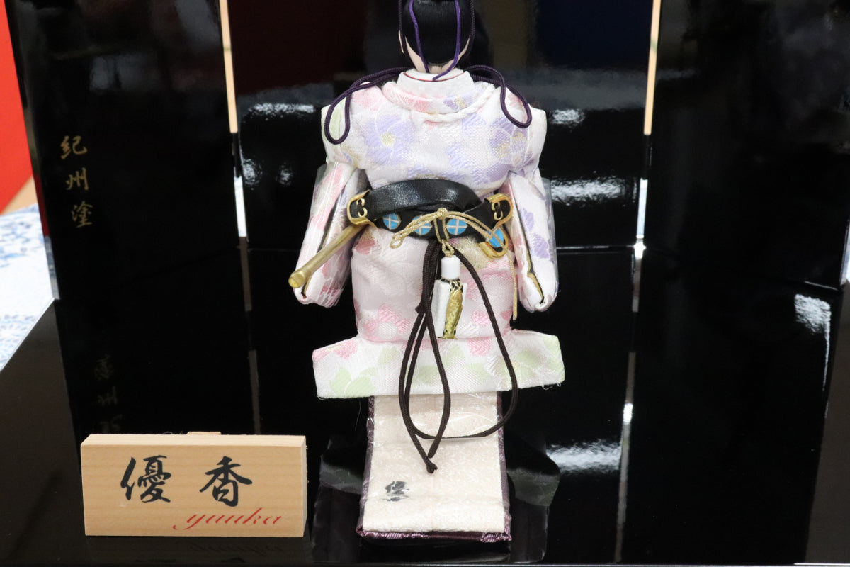 親王飾り雛人形セット(42cmx30cmx34cm)