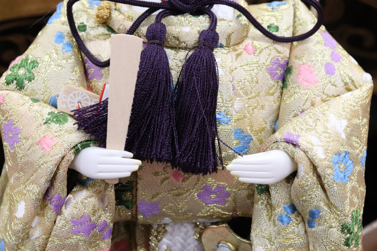 親王飾り雛人形セット(50cm×35cm×44㎝）