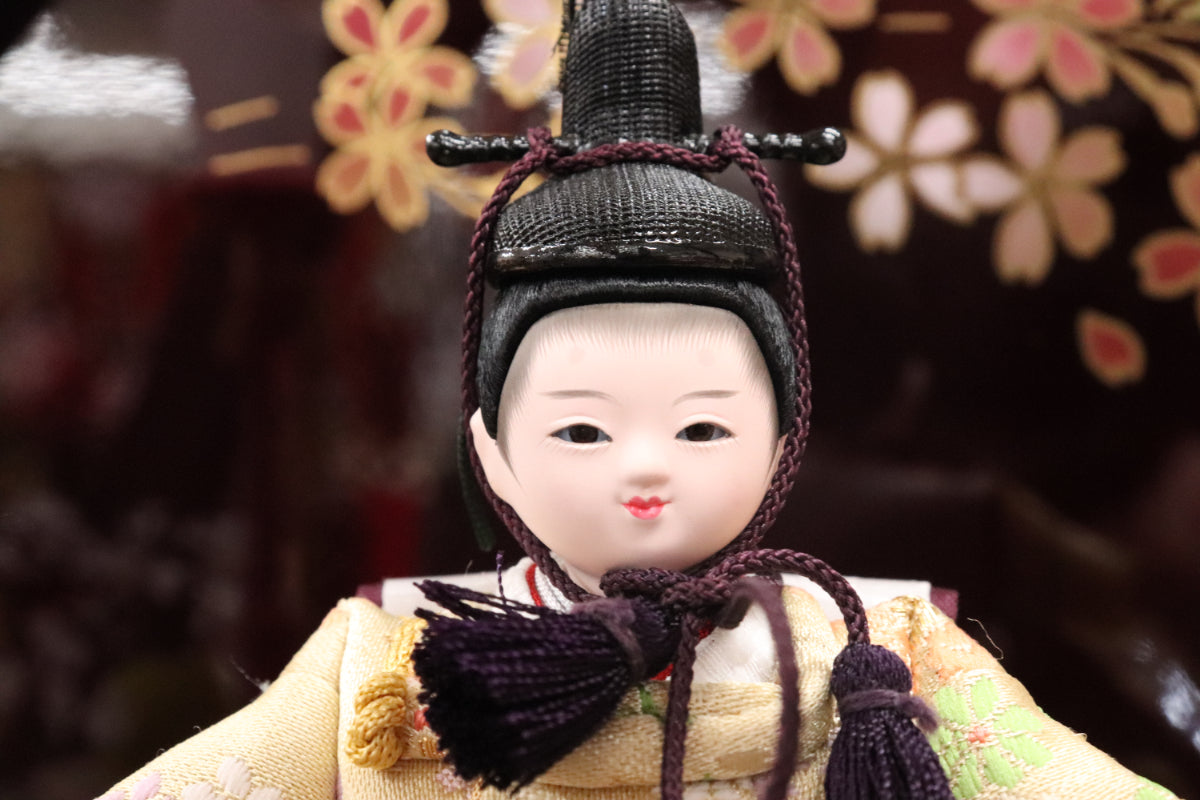 親王飾り雛人形セット(45cmx19cmx45cm)