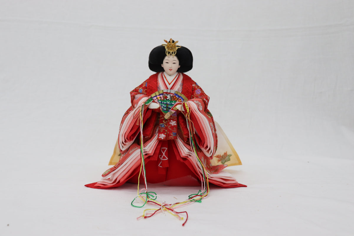 親王飾り雛人形セット(50cm×35cm×44㎝）