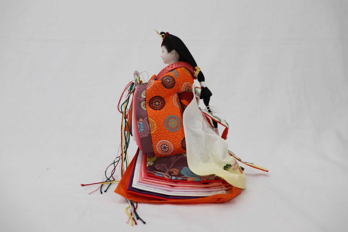 親王飾り雛人形セット(45㎝×35cm×40㎝）